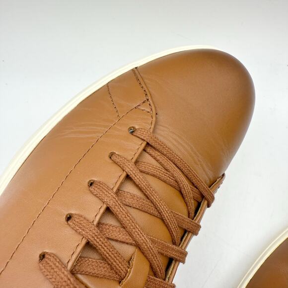 Cole Haan Mens Grand Plus Crosscourt ll Sneakers US 10 M Tan Brown Leather NIB - Picture 13 of 14